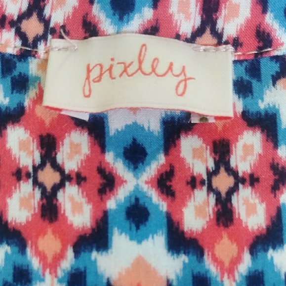 Pixley Hi-Low Button-Front Tank (XS) - Picture 2 of 4